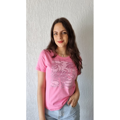 BLUSA ALGODÃO BRILHOSA