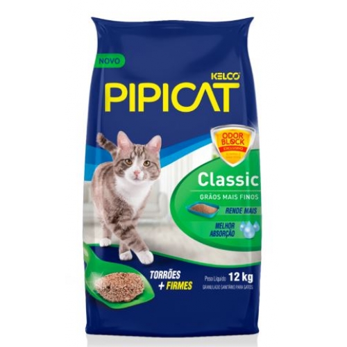 GRANULADO SANITÁRIO PARA GATOS PIPICAT 4KG KELCO