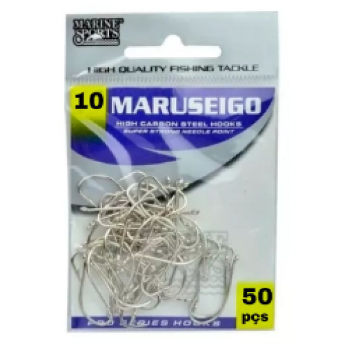 ANZOL MARINE MARUSEIGO Nº 10 50 PÇS