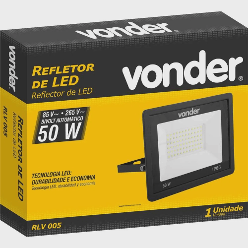 REFLETOR LED VONDER 50W