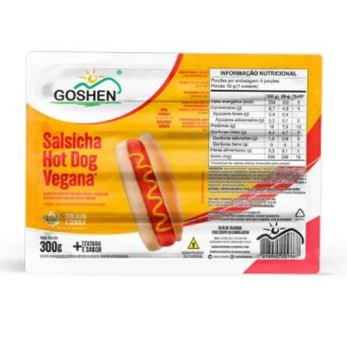 Goshen SALSICHA HOT DOG 300G