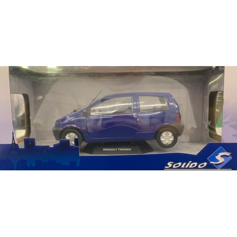 MINIATURA 1:18 SOLIDO RENAULT TWINGO AZUL