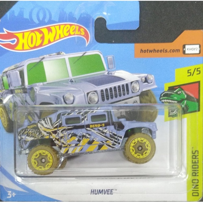 HOT WHEELS HUMVEE 5/5 2017 AZUL EMBALAGEM PEQUENA