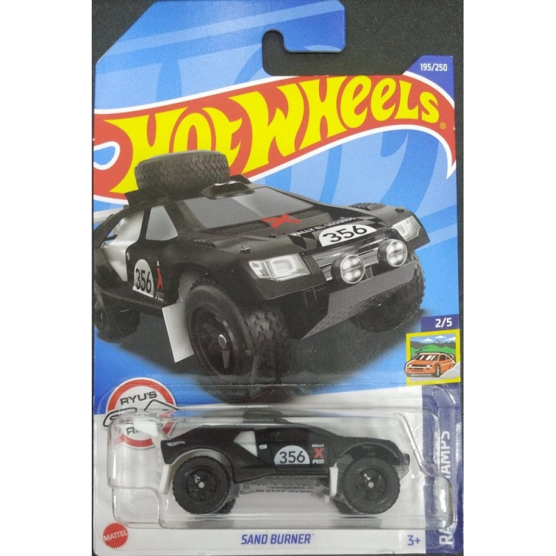 HOT WHEELS SAND BURNER 2/5 PRETO 2021 EMBALAGEM NORMAL