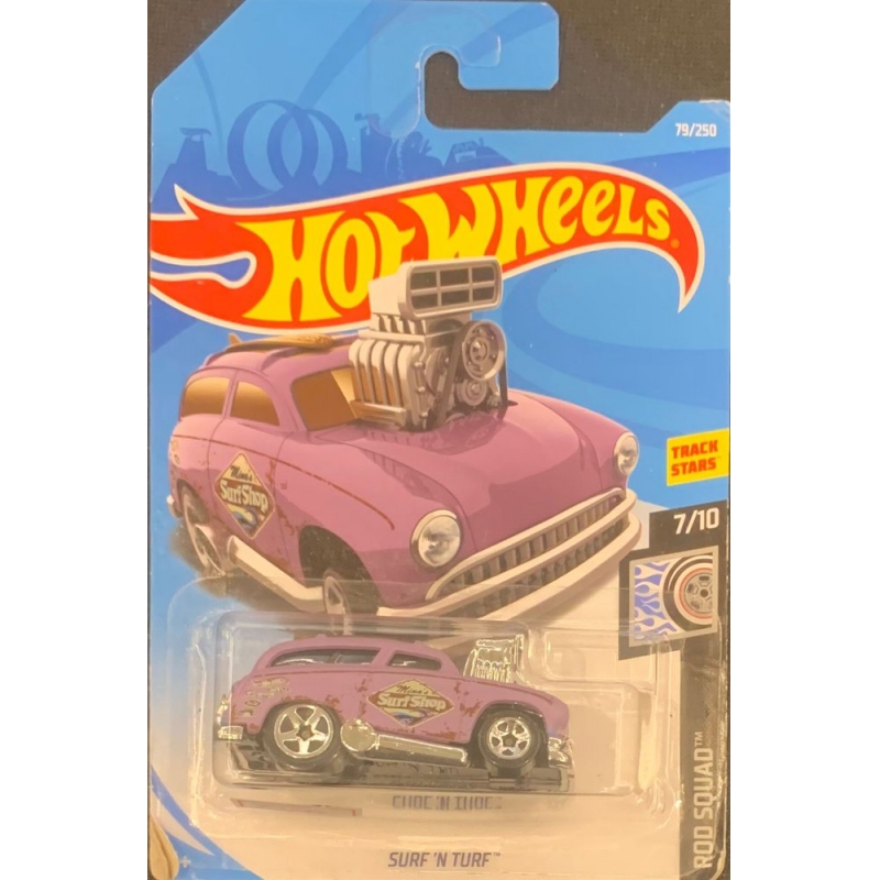 HOT WHEELS - SURF´N TURF ROXO DE 2017 7/10 COMBLISTER NORMAL