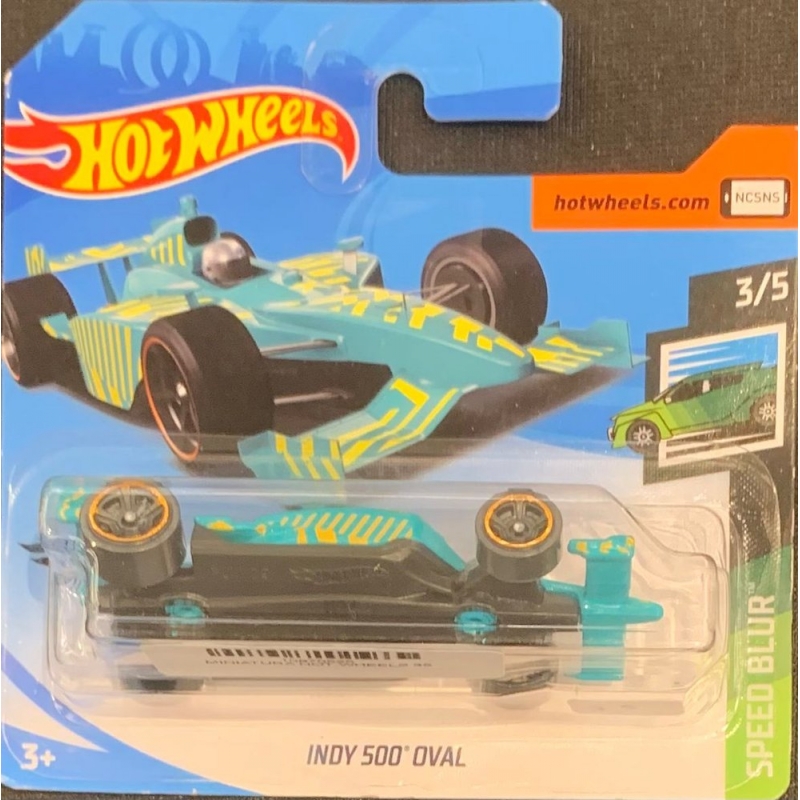 HOT WHEELS - INDY 500 0VAL VERDE DE2018 3/5 COM BLISTER PEQUENO