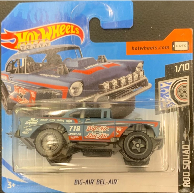 HOT WHEELS - BIG-AIR BEL-AIR AZUL DE 2018 1/10 COM BLISTER PEQUENO