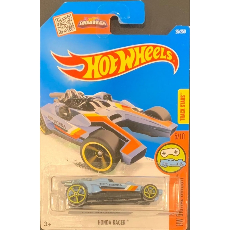 HOT WHEELS - HONDA RACER AZUL DE 2015 5/10 COM BLISTER NORMAL