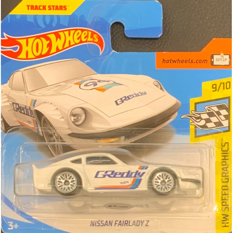 HOT WHEELS - NISSAN FAIRLADY Z BRANCO DE 2017 9/10 COM BLISTER PEQUENO