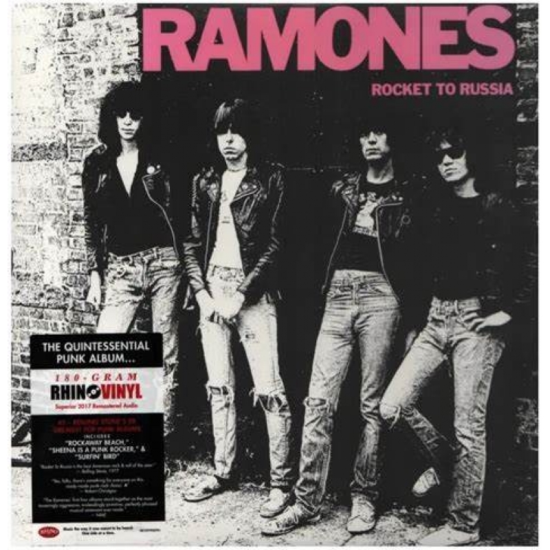 DISCO DE VINIL RAMONES ROCKET TO RUSSIA