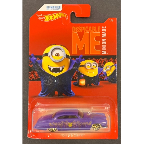 HOT WHEELS - MEU MALVADO FAVORITO MINIONS FISH'D & CHIP'D