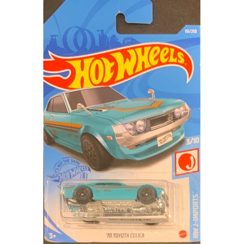 HOT WHEELS - ´70 TOYOTA CELICA VERDE 2020 3/10 COM BLISTER NORMAL