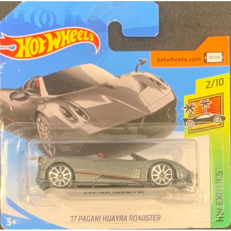 HOT WHEELS - ´17 PAGANI HUAYRA ROADSTER DE 2017 2/10 COM BLISTER PEQUENO