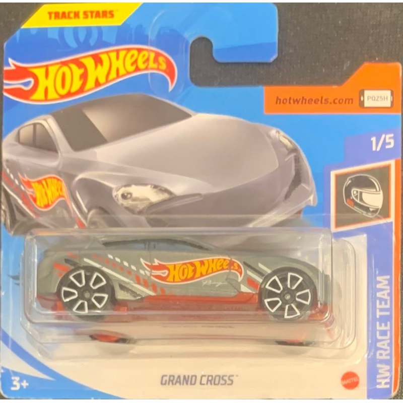 HOT WHEELS - GRAND CROSS CINZA DE 2018 1/5 COM BLISTER PEQUENO