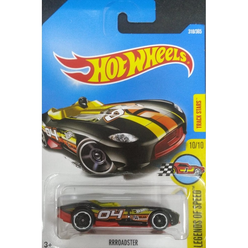 HOT WHEELS RRROADSTER 10/10 2015 PRETO COM EMBALAGEM NORMAL