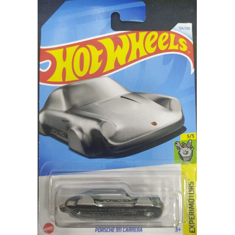 HOT WHEELS PORSCHE 911 CARRERA 5/5 CINZA2021EMBALAGEM NORMAL