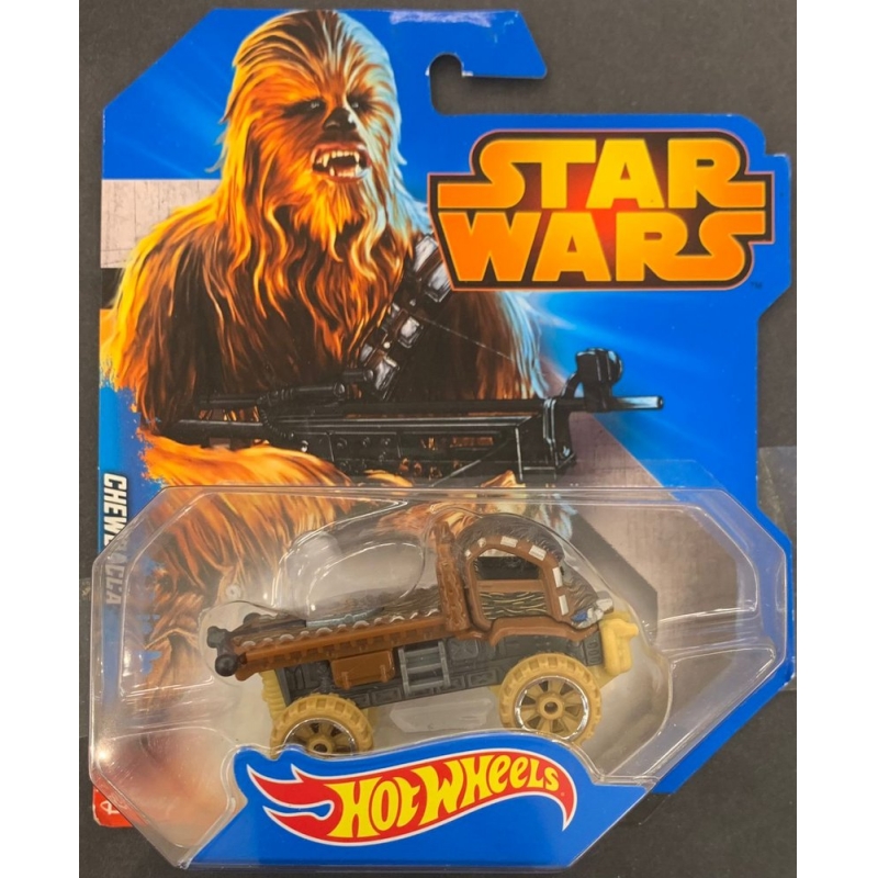 HOT WHEELS - STAR WARS CHEWBACCA DE 2014 COM BLISTER TEMATICO