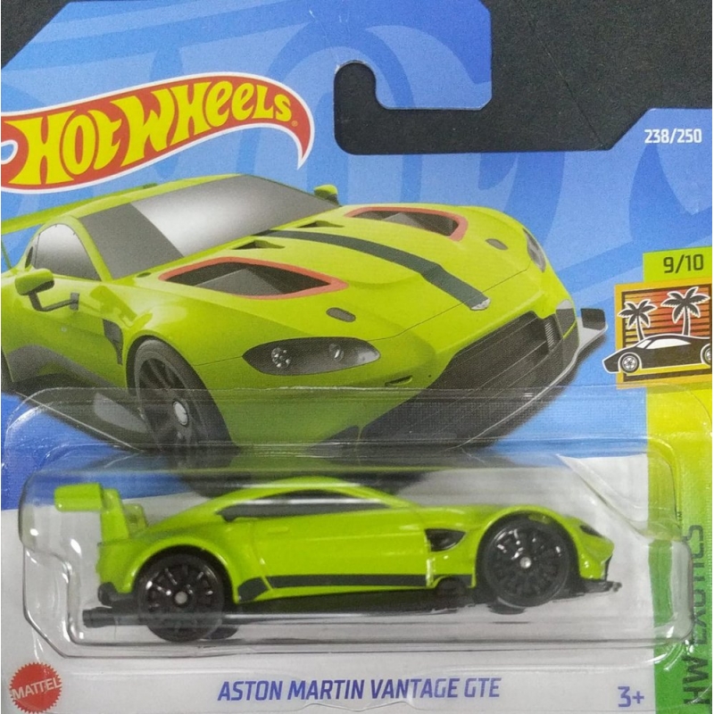 HOT WHEELS ASTON MARTIN VANTAGE GTE VERDE 2021 EMBALAGEM PEQUENA