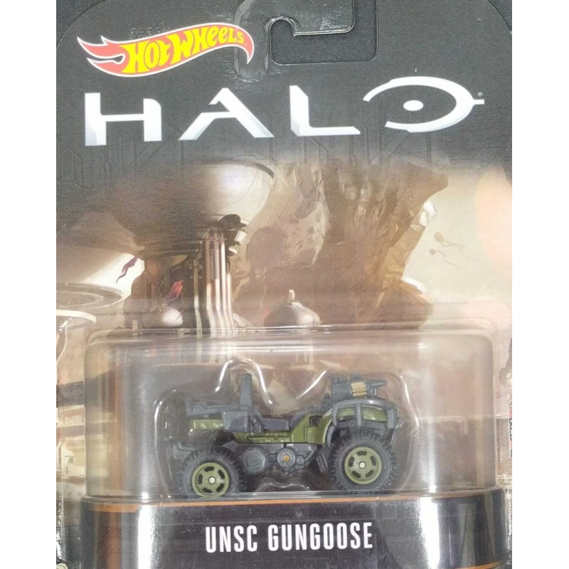 HOT WHEELS HALO COM BLISTER TEMATICO UNSC GUNGOOSE 2016