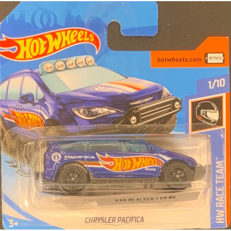 HOT WHEELS - CHRYSLER PACIFICA AZUL DE 2018 1/10 COM BLISTER PEQUENO