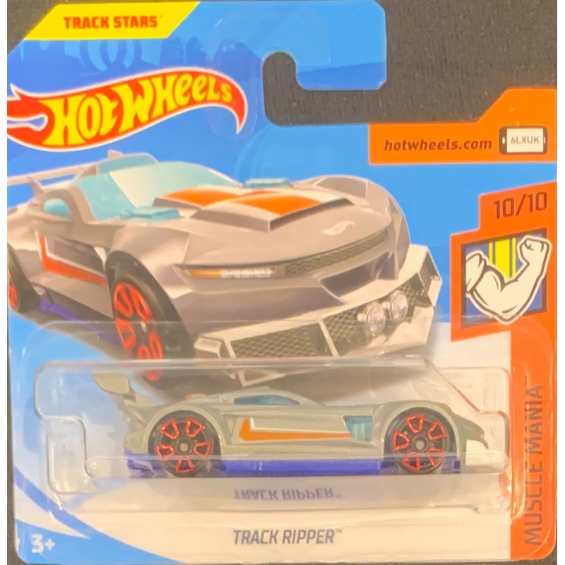 HOT WHEELS - TRACK RIPPER CINZA DE 2017 10/10 COM BLISTER PEQUENO