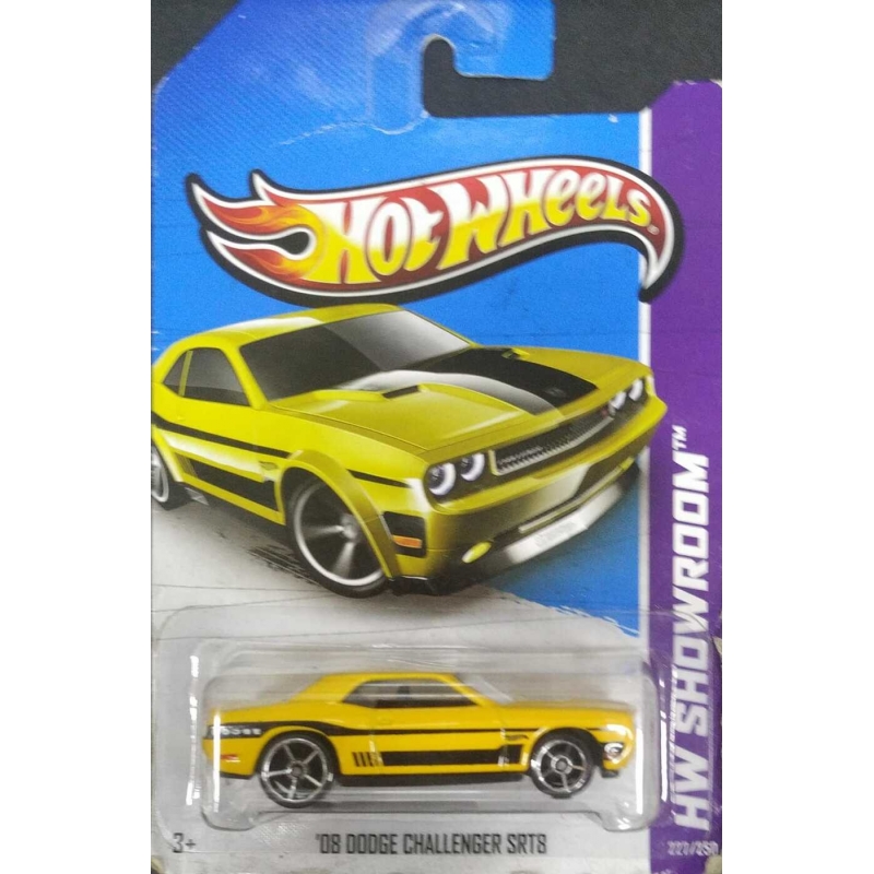 HOT WHEELS HW SHOWROOM 08 DODGE CHALLENGER SRT8 2012 EMBALAGEM NORMAL