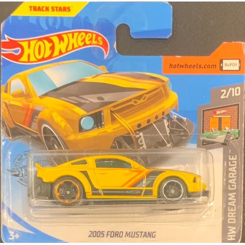 HOT WHEELS - 2005 FORD MUSTANG MARELO DE 2018 2/10 COM BLISTER PEQUENO