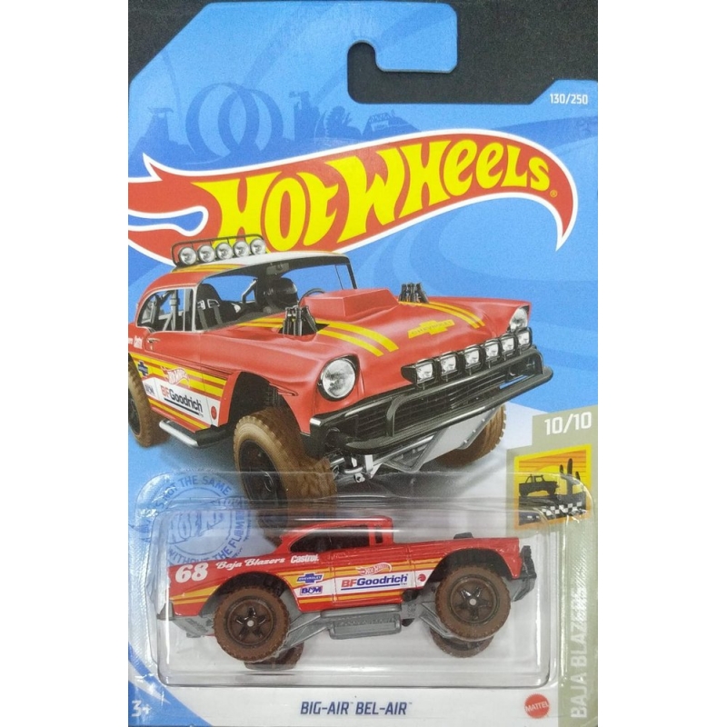 HOT WHEELS BIG-AIR BEL-AIR 10/10 2020 VERMELHO EMBALAGEM NORMAL