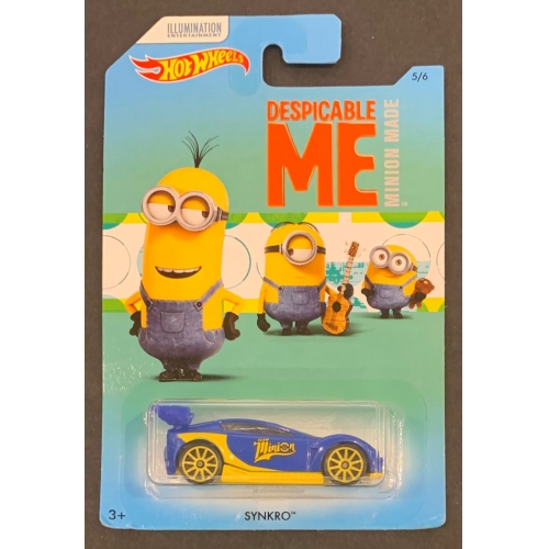 HOT WHEELS - MEU MALVADO FAVORITO MINIONS SYNKRO