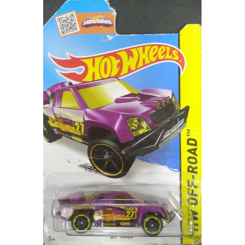 HOT WHEELS OFF TRACK ROXO HW OFF-ROAD 2013 BLISTE NORMAL