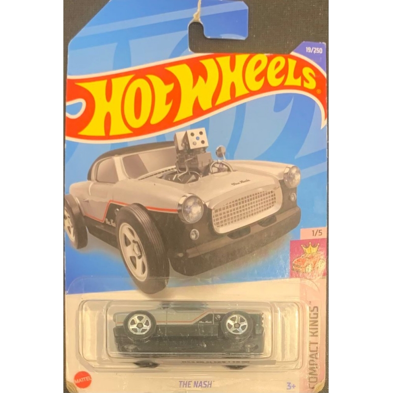 HOT WHEELS - THE NASH CINZA DE 2021 1/5 COM BLISTER NORMAL