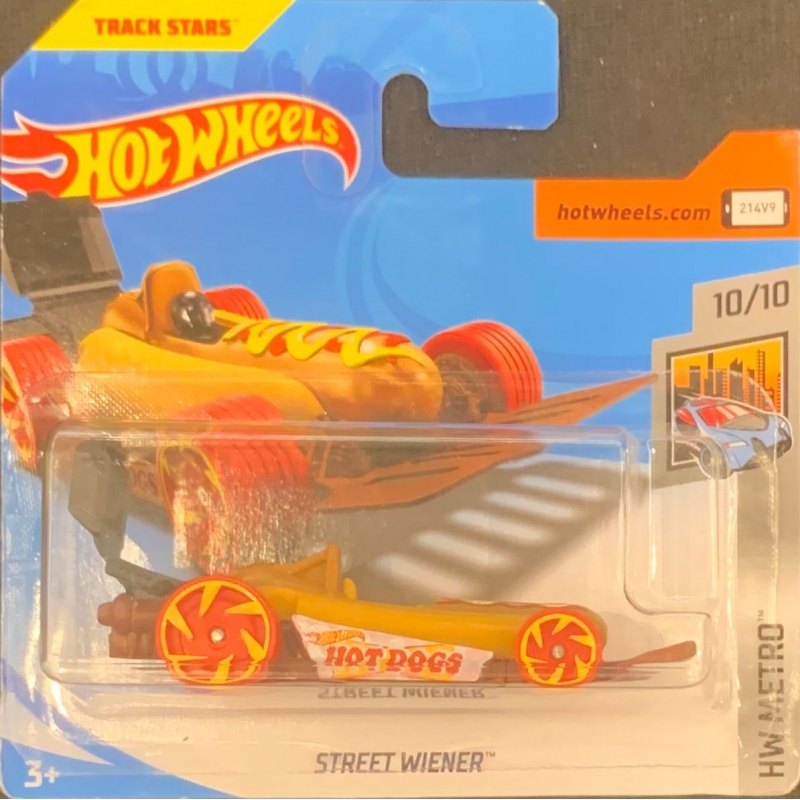 HOT WHEELS - STREET WIENER DE 2018 10/10 COM BLISTER PEQUENO