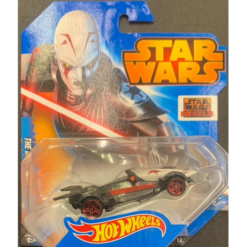 HOT WHEELS - STAR WARS REBELS THE INQUISITOR DE 2014 COM BLISTER TEMATICO