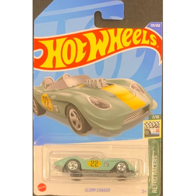 HOT WHEELS - GLORY CHASER VERDE DE2021 7/10 COM BLISTER NORMAL