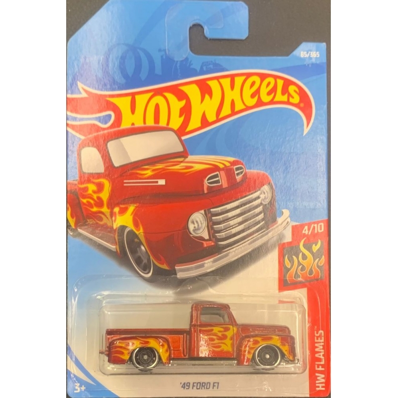 HOT WHEELS - ´49 FORD F1 VERMELHO DE 2017 4/10 COM BLISTER NORMAL