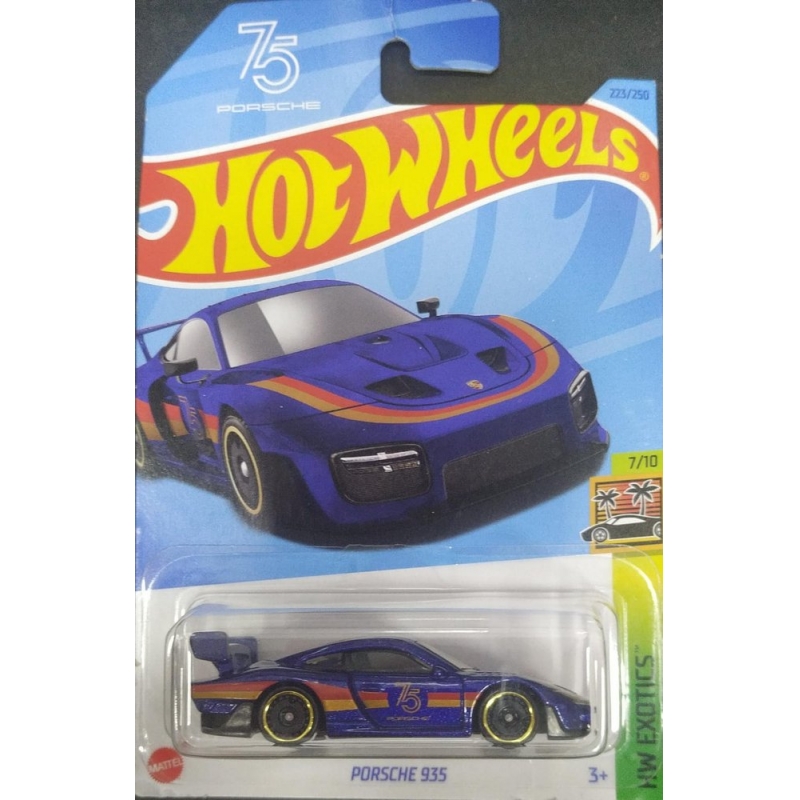 HOT WHEELS PORSCHE 935 7/10 AZUL 2021 EMBALAGEM NORMAL