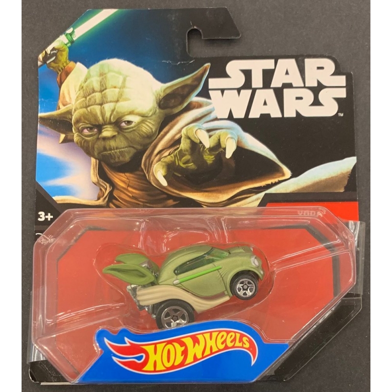 HOT WHEELS - STAR WARS YODA DE 2014 COM BLISTER TEMATIO