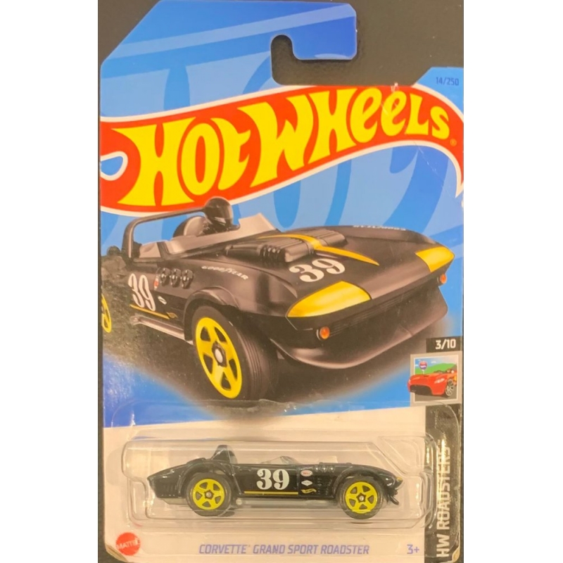 HOT WHEELS - MOD ROD PRETO DE 2021 2/5 COM BLISTER PEQUENO