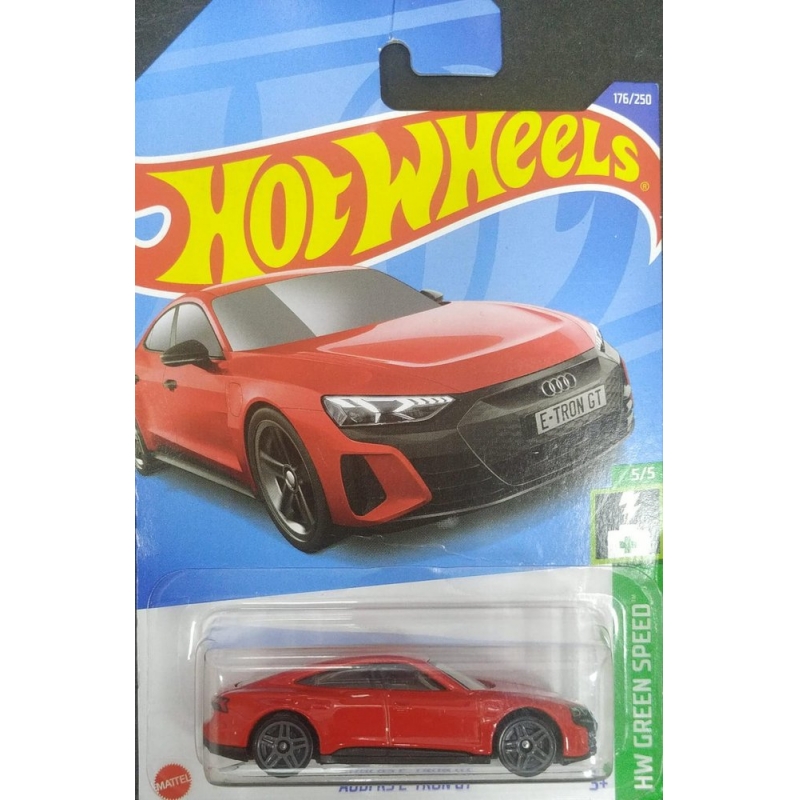 HOT WHEELS -AUDI RS E-TRON GT 5/5 2021 VERMELHO EMBALAGEM NORMAL