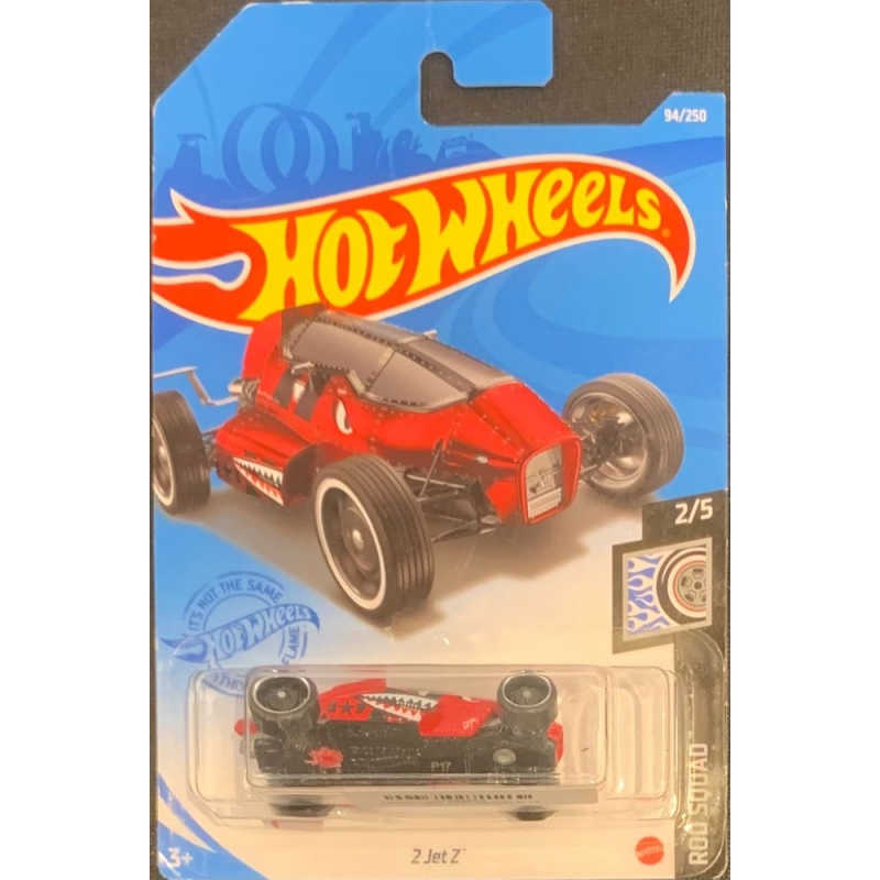 HOT WHEELS - 2 JET Z VERMELHO DE 2020 2/5 COM BLISTER NORMAL