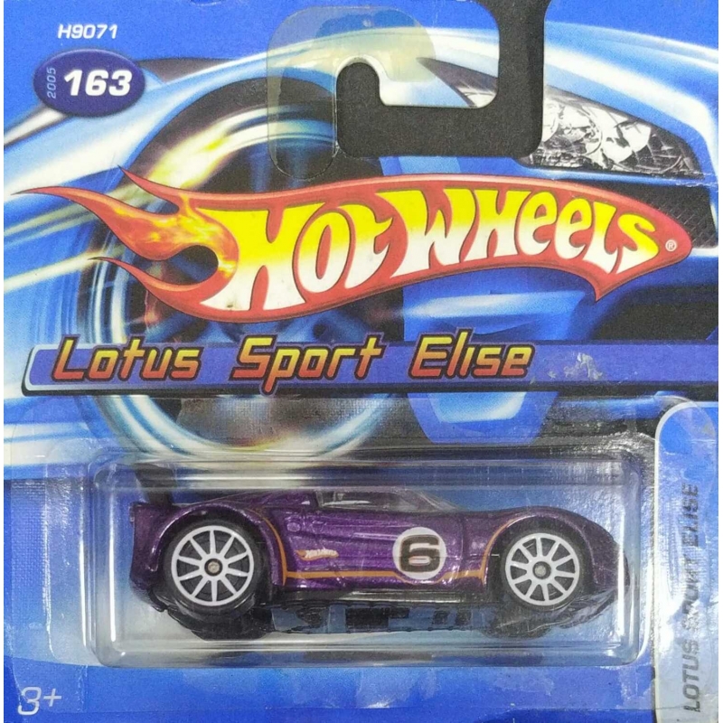 HOT WHEELS LOTUS SPORT ELISE 2005 BLISTER OFFICIAL INTACTA /EMBALAGEM PEQUENA