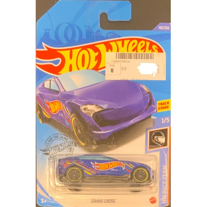 HOT WHEELS - GRAND CROSS AZUL DE 2018 1/5 COM BLISTER NORMAL