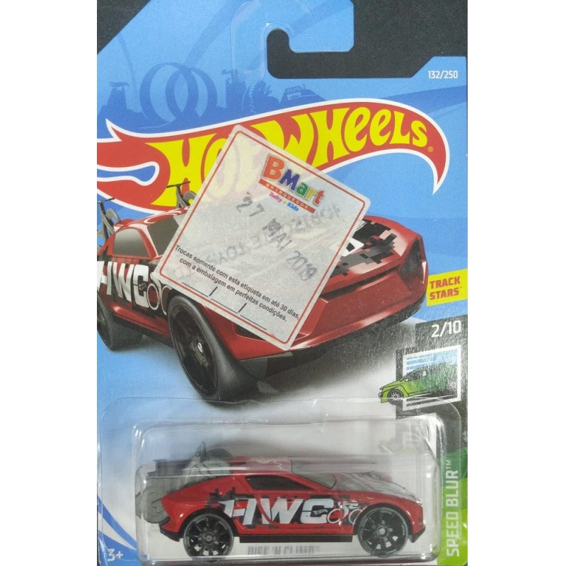 HOT WHEELS RISE'N CLIMB 2/10 2017 VERMELHO EMBALAGEM NORMAL