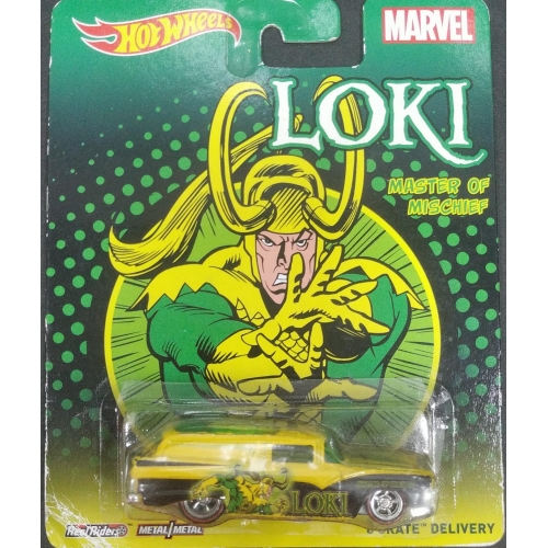 HOT WHEELS LOKI MASTER OF MISCHIEF