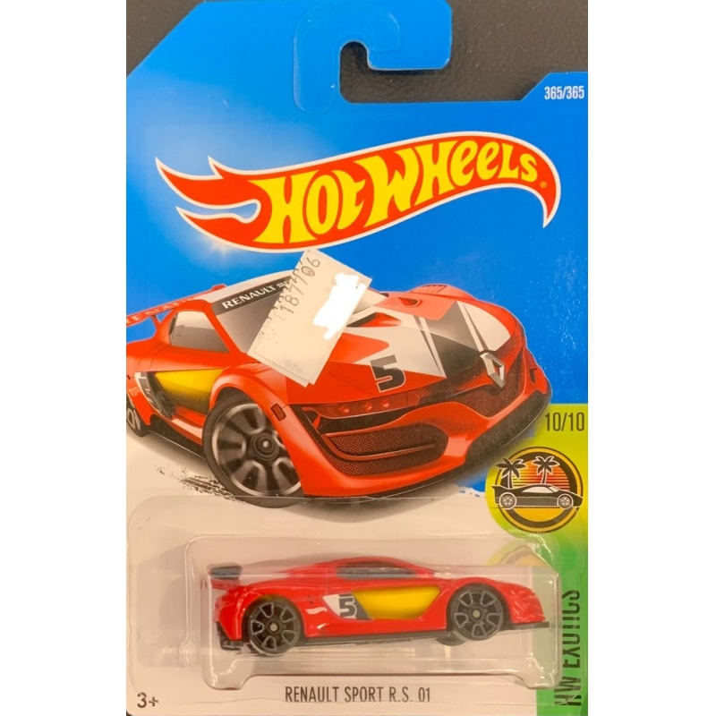 HOT WHEELS - RENAULT SPORTS R.S 01 VERMELHO DE 2015 10/10 COM BLISTER NORMAL