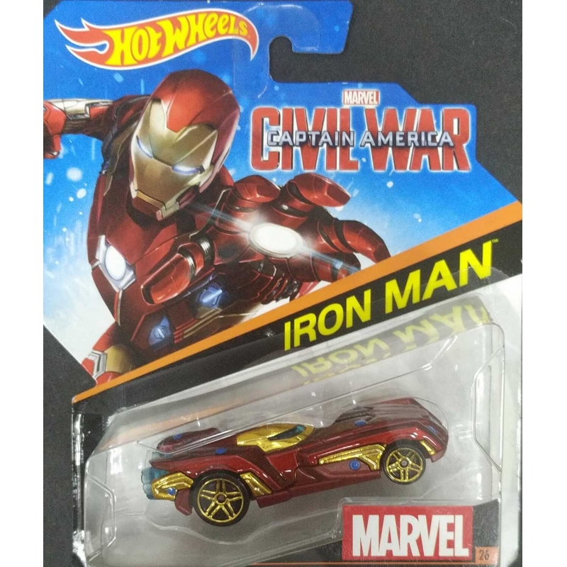 HOT WHEELS MARVEL CIVIL WAR CAPTAIN AMERICA IRON MAN 2015