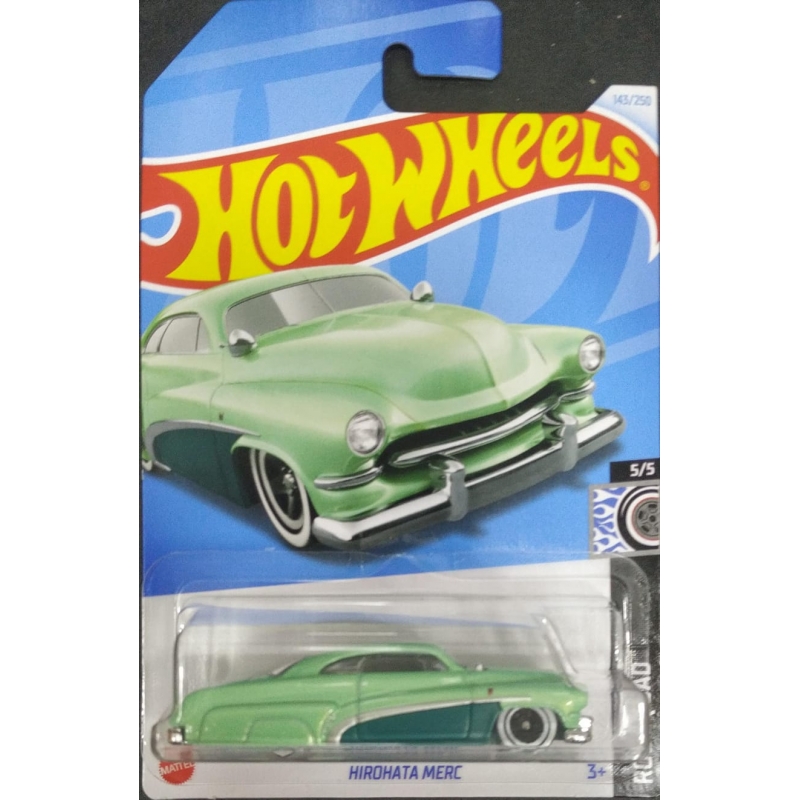 HOT WHEELS HIROHATA MERC 5/5 VERDE 2021 EMBALAGEM NORMAL