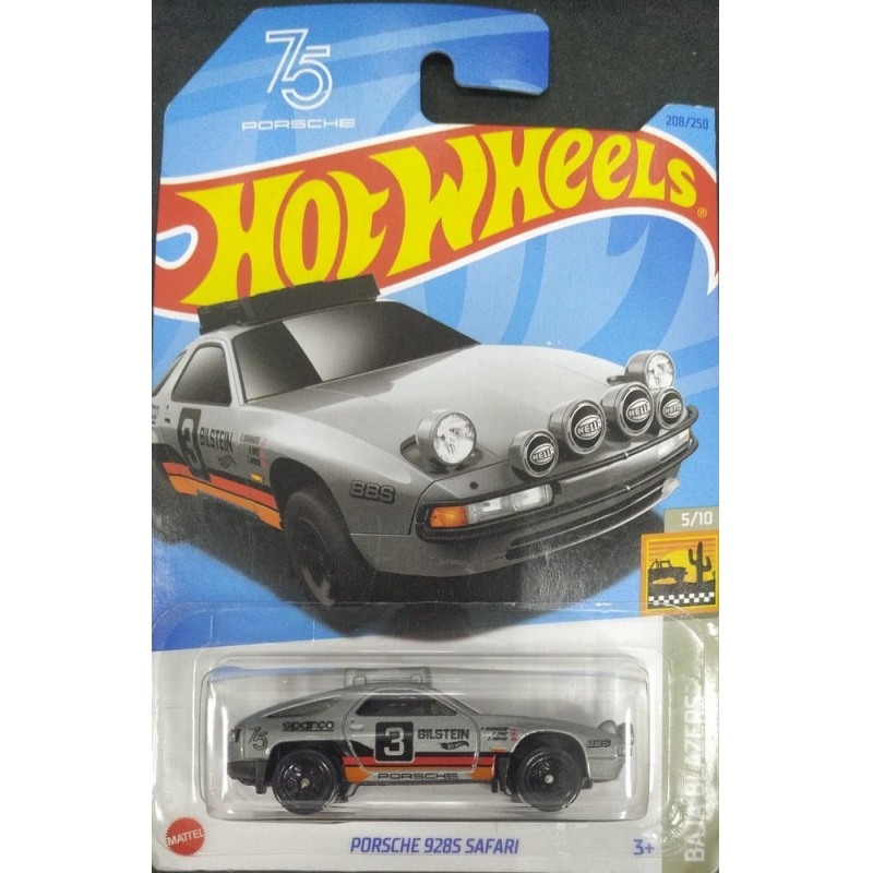 HOT WHEELS PORSCHE 928S SAFARI 5/10 CINZA 2021 EMBALAGEM NORMAL