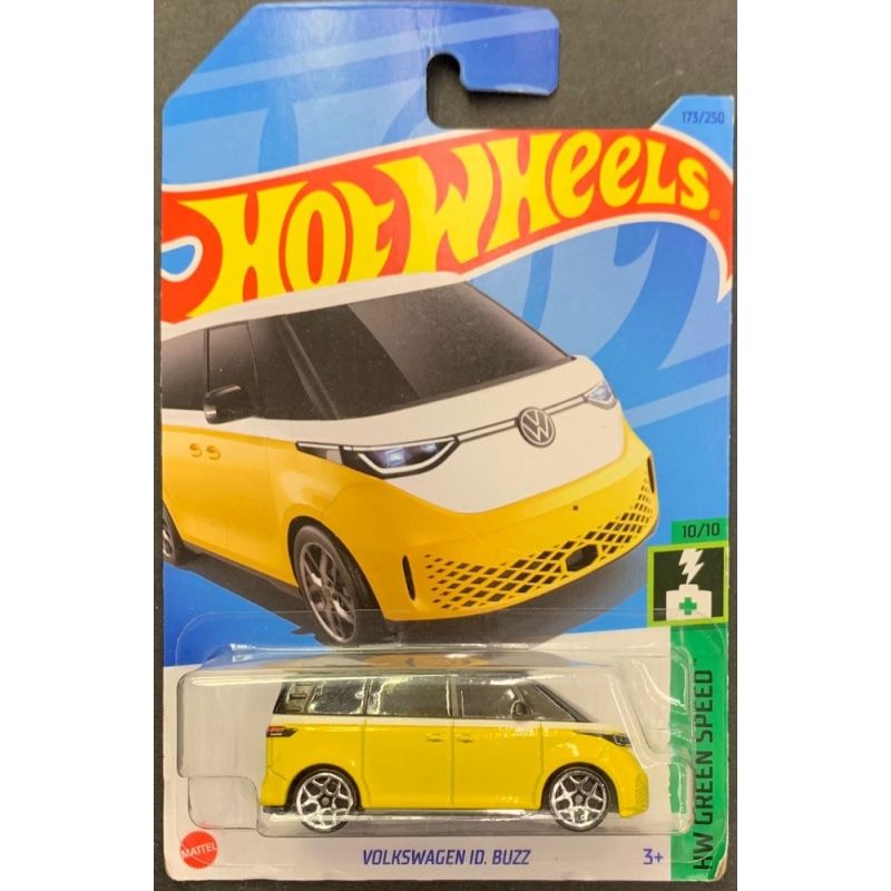 HOT WHEELS - VOLKSWAGEN ID. BUZZ AMARELO DE 2021 10/10 COM BLISTER NORMAL