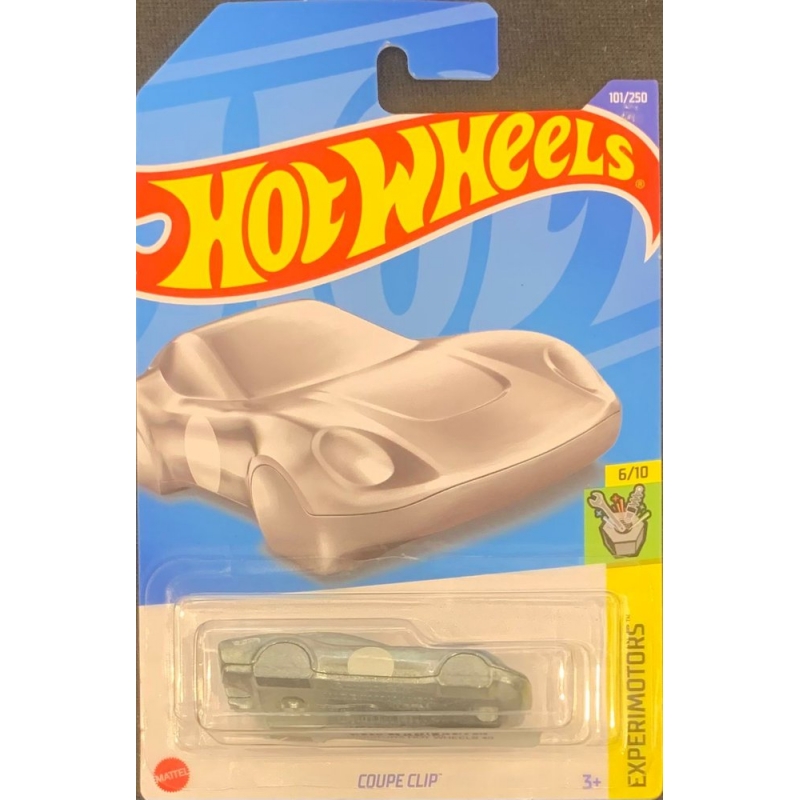 HOT WHEELS - COUPE CLIP CINZA DE 2021 6/10 COM BLISTER NORMAL